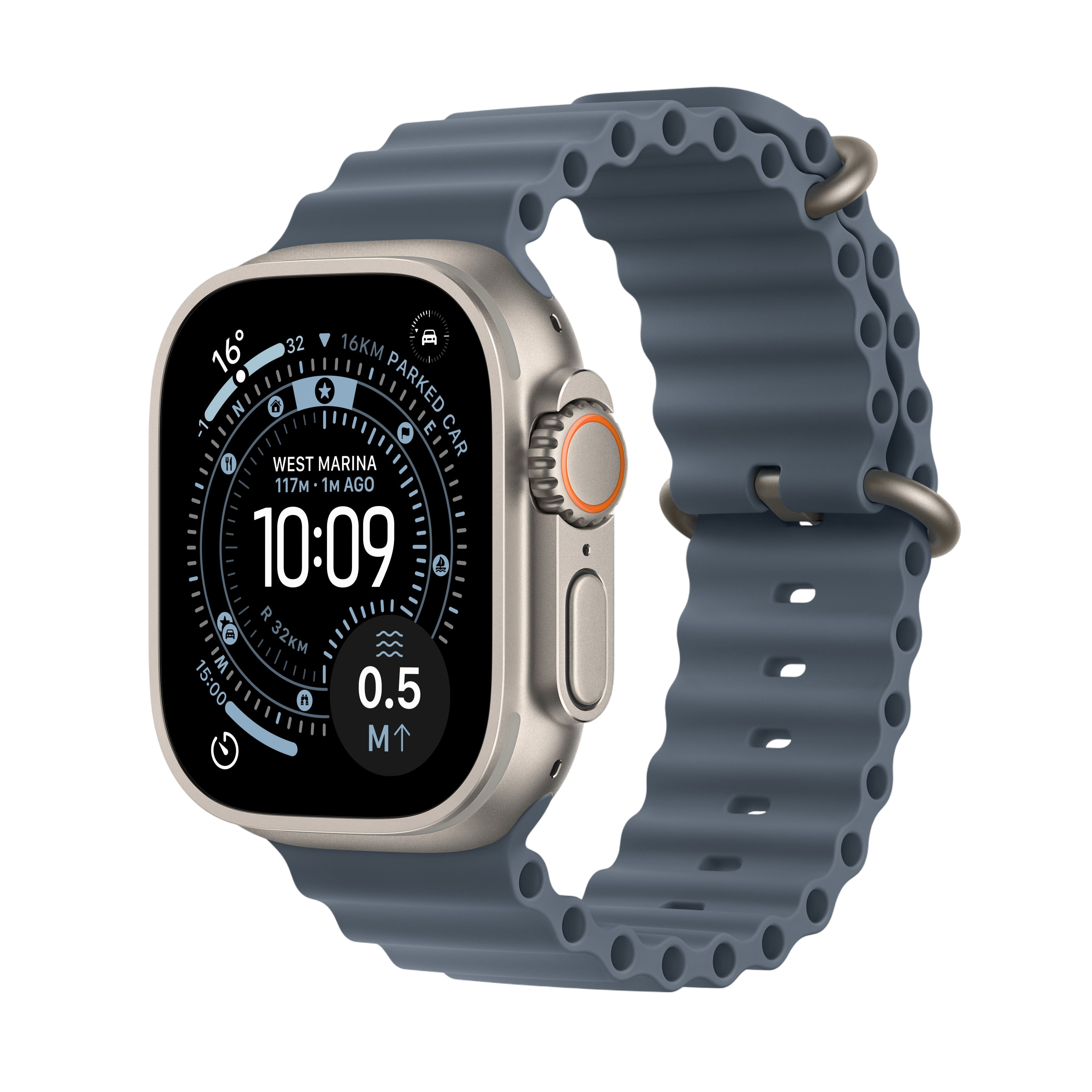 Apple Watch Ultra 3 GPS + Cellular 49mm Natural Titanium Case