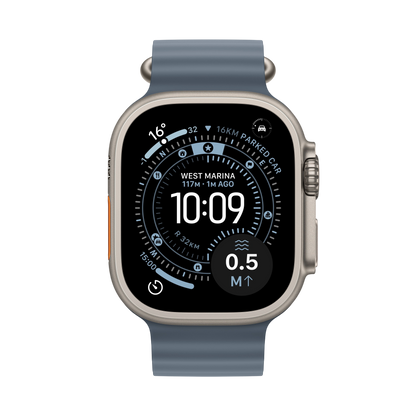 Apple Watch Ultra 3 GPS + Cellular 49mm Natural Titanium Case