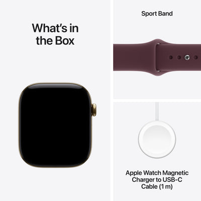 Apple Watch Series 12 - Radiant Gold Titanium 46mm 