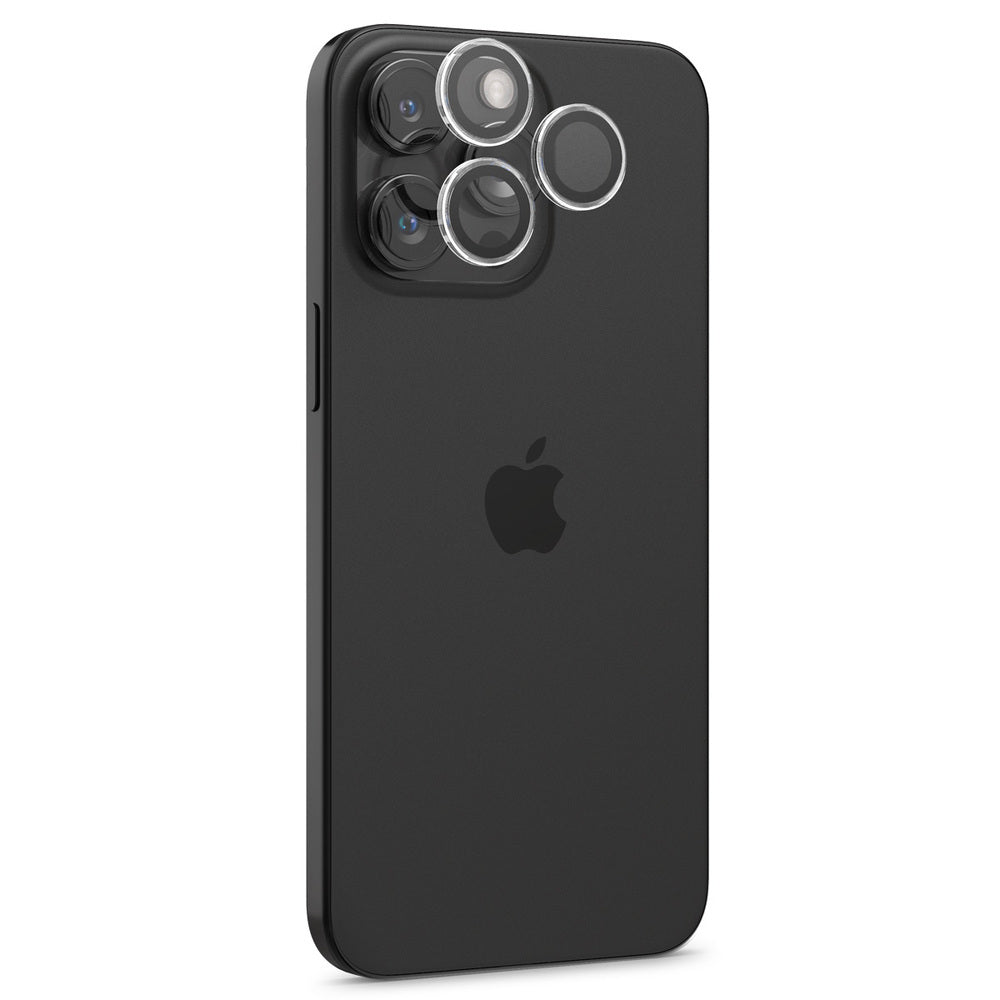 iPhone 15 Pro Max Spigen Glas.tR Ez Fit Full Cover Screen Protector - 9H -  2 Pcs. - Black Edge
