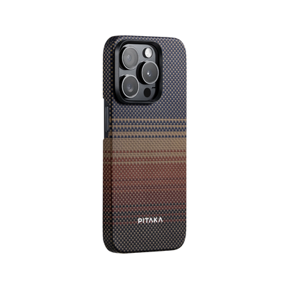 Pitaka Sunset · Moonrise MagEZ Case 5 for iPhone 15 Pro