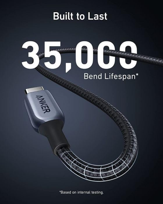 Anker 765 USB-C to USB-C Cable (140W 6ft / 1.8m Nylon)