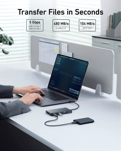 Anker 552 USB-C Hub (9-in-1, 4K HDMI)