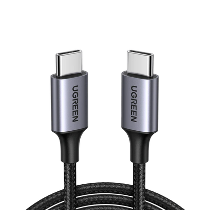 Ugreen USB-C to USB-C 60W Charger Cable (Braided) - 1m