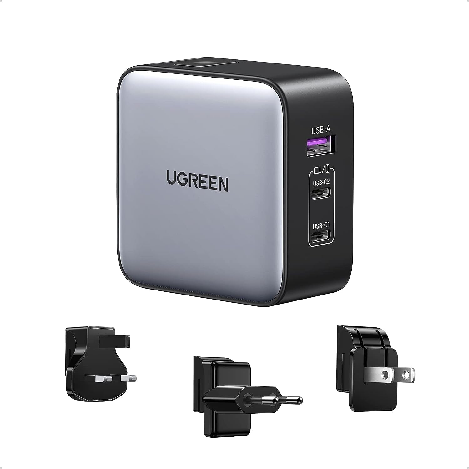 UGREEN GaN 65W Fast Travel Wall Charger 65W UK / US / EU Plug