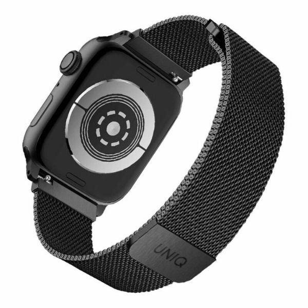 Uniq Dante Milanese Loop for Apple Watch Ultra 49mm & Apple Watch Series 9/8/7 45mm - Graphite