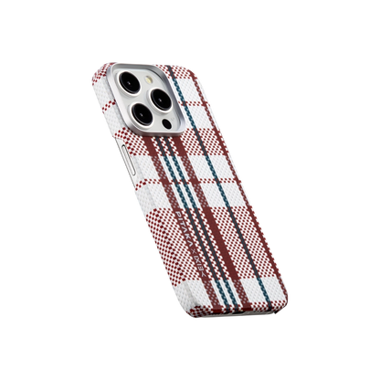 Pitaka red-white-blue MagEZ Case 4 for iPhone 15 Pro