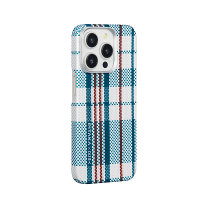 Pitaka red-white-blue MagEZ Case 4 for iPhone 15 Pro Max