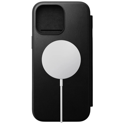 Nomad Modern Leather Folio Case for iPhone 16 Pro