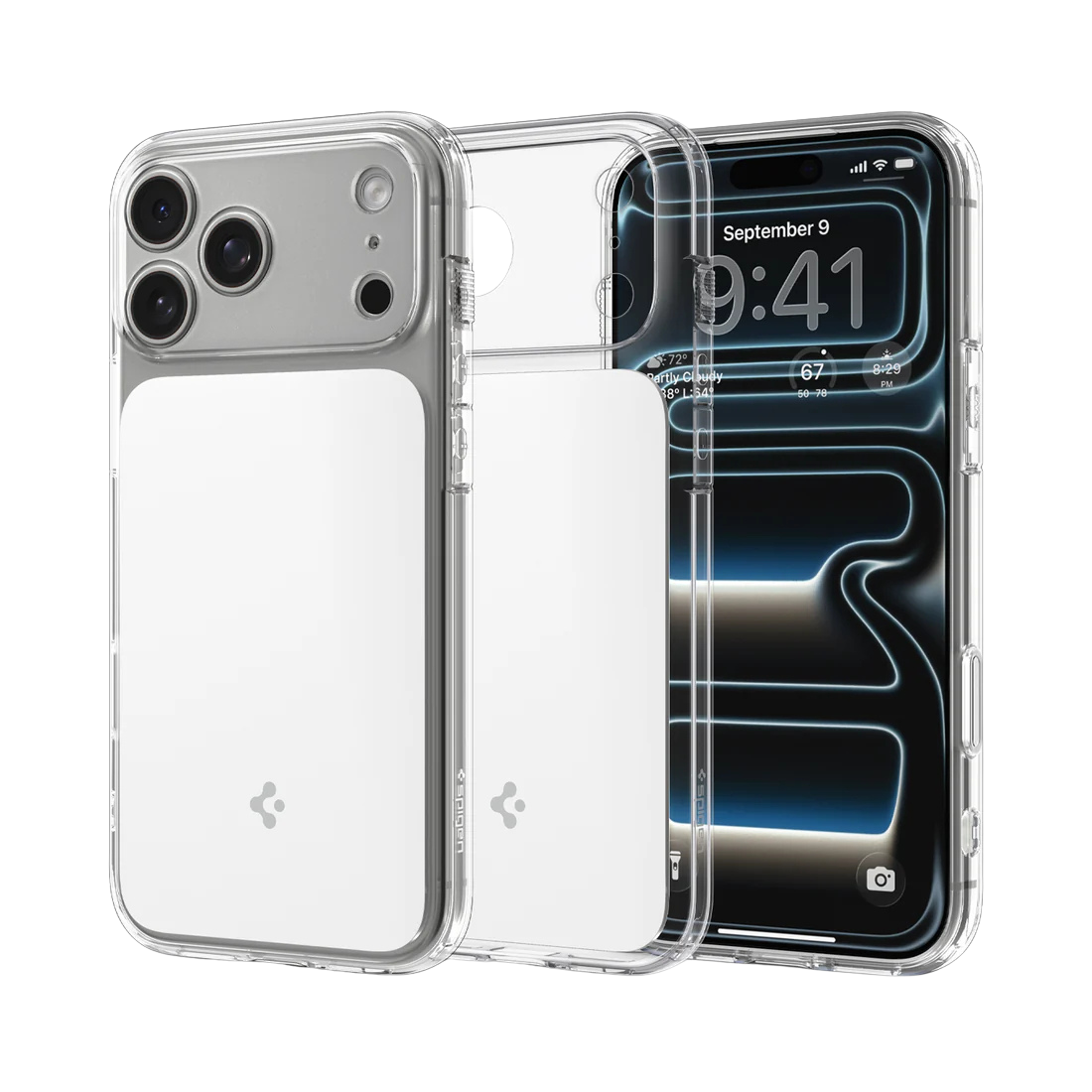 Spigen Ultra Hybrid T MagFit Case for iPhone 17 Pro Max / iPhone 17 Pro