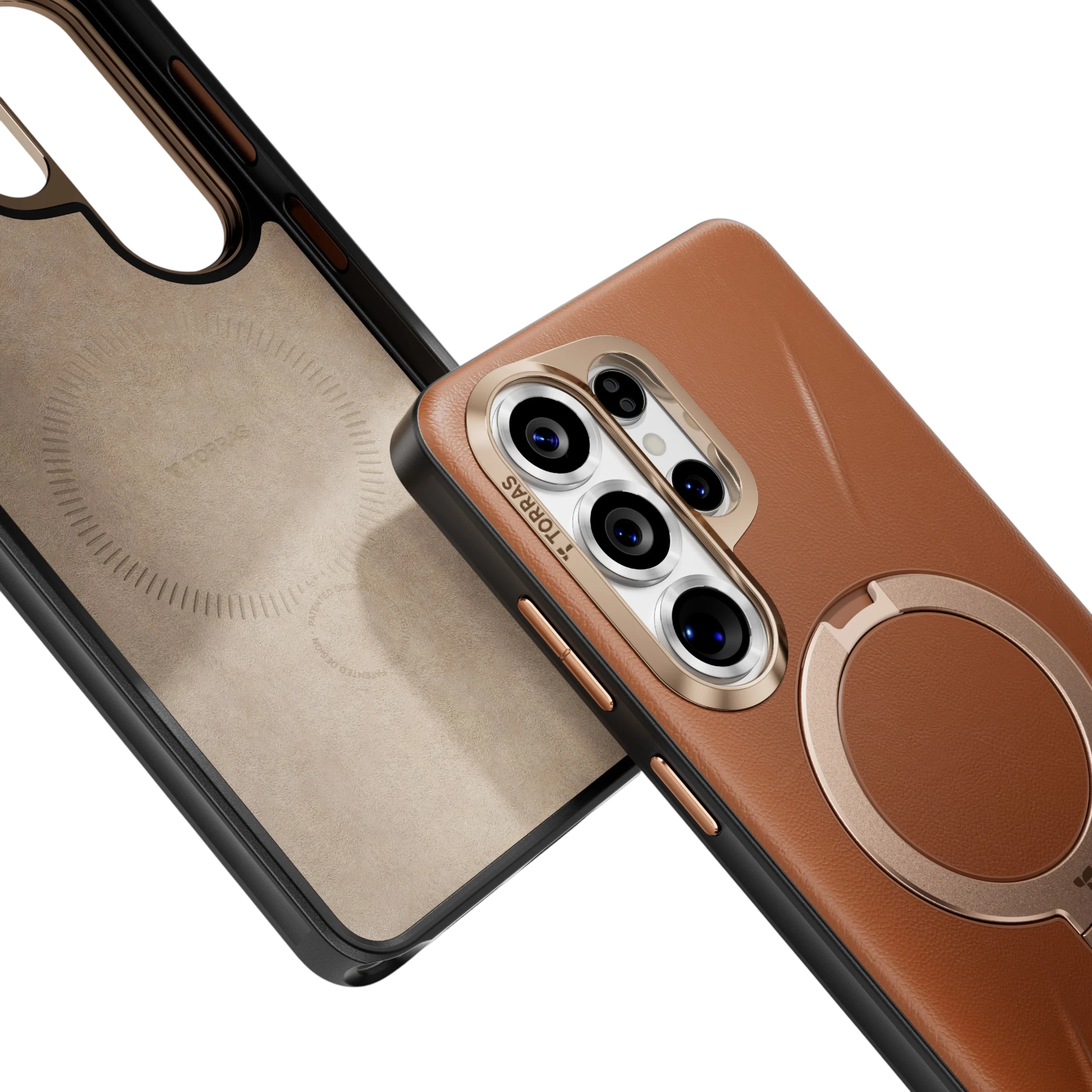 TORRAS Ostand Spin VegSkin for Samsung Galaxy S26 Ultra