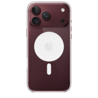 Apple iPhone 18 Pro Max Clear Case with MagSafe - front view