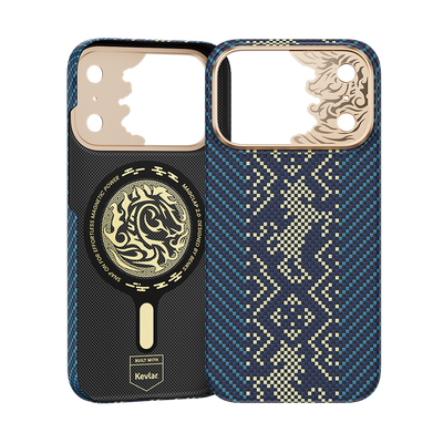 Benks Knight Air C1 Case built with Kevlar® for iPhone 18 Pro - Navy Blue 