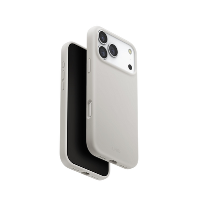جراب Uniq Lino الهجين من السيليكون السائل مع MagClick™ لهاتف iPhone 17 Pro Max