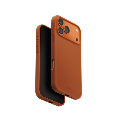 جراب Uniq Lino الهجين من السيليكون السائل مع MagClick™ لهاتف iPhone 17 Pro Max