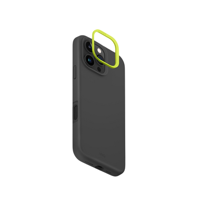 Uniq Lino Hue Hybrid Silicone Case with Magnetic Charging for iPhone 16 Pro Max