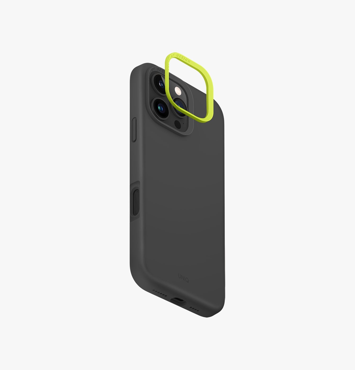 Uniq Lino Hue Hybrid Silicone Case with Magnetic Charging for iPhone 16 Pro