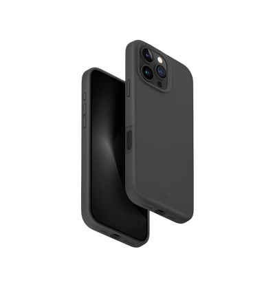 Uniq Lino Hue Hybrid Silicone Case with Magnetic Charging for iPhone 16 Pro Max