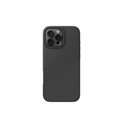 Uniq Lino Hue Hybrid Silicone Case with Magnetic Charging for iPhone 16 Pro Max