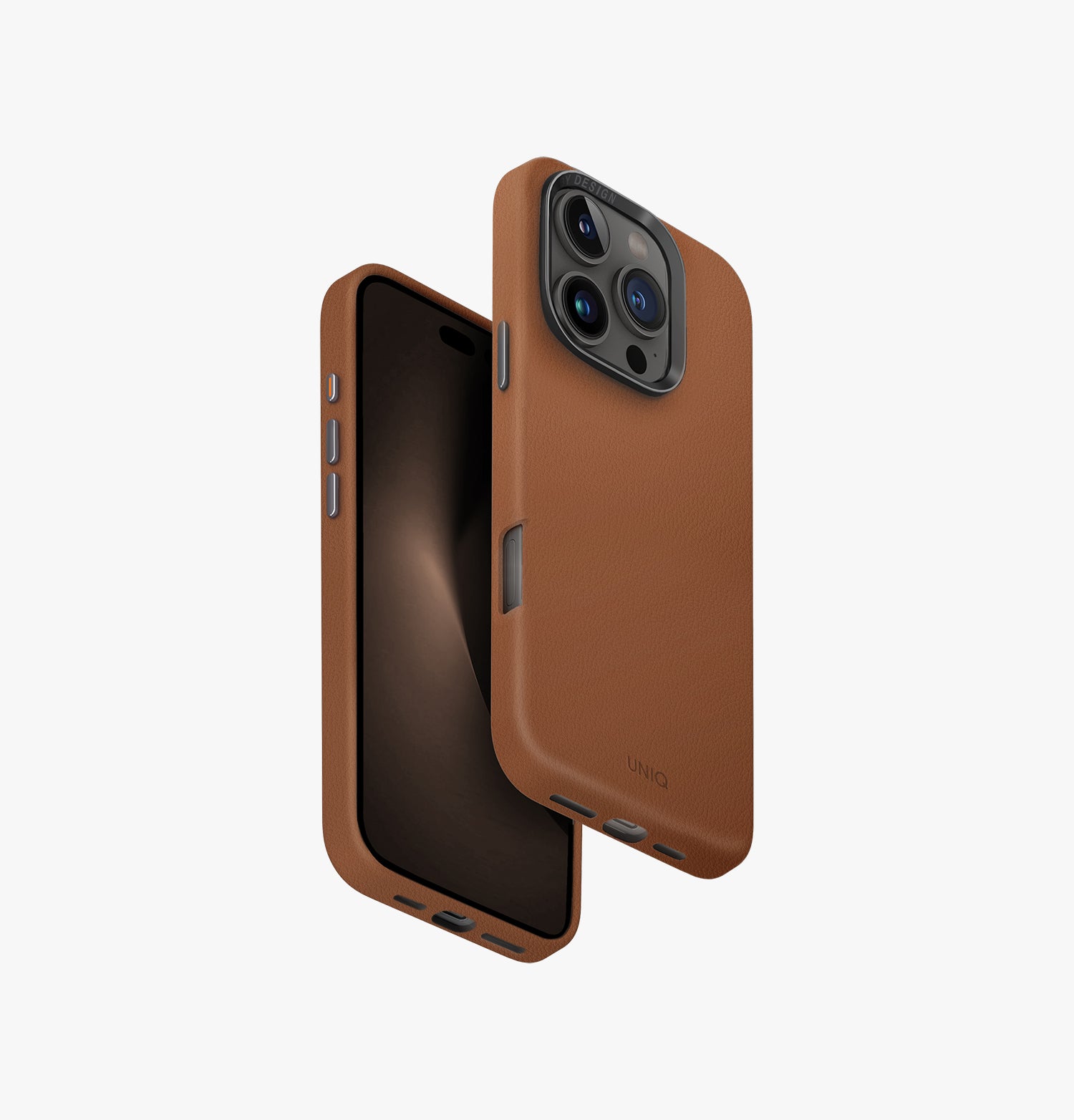 Uniq Lyden Premium Leatherette Case for iPhone 16 Pro