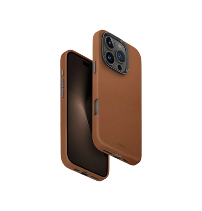 Uniq Lyden Premium Leatherette Case for iPhone 16 Pro Max
