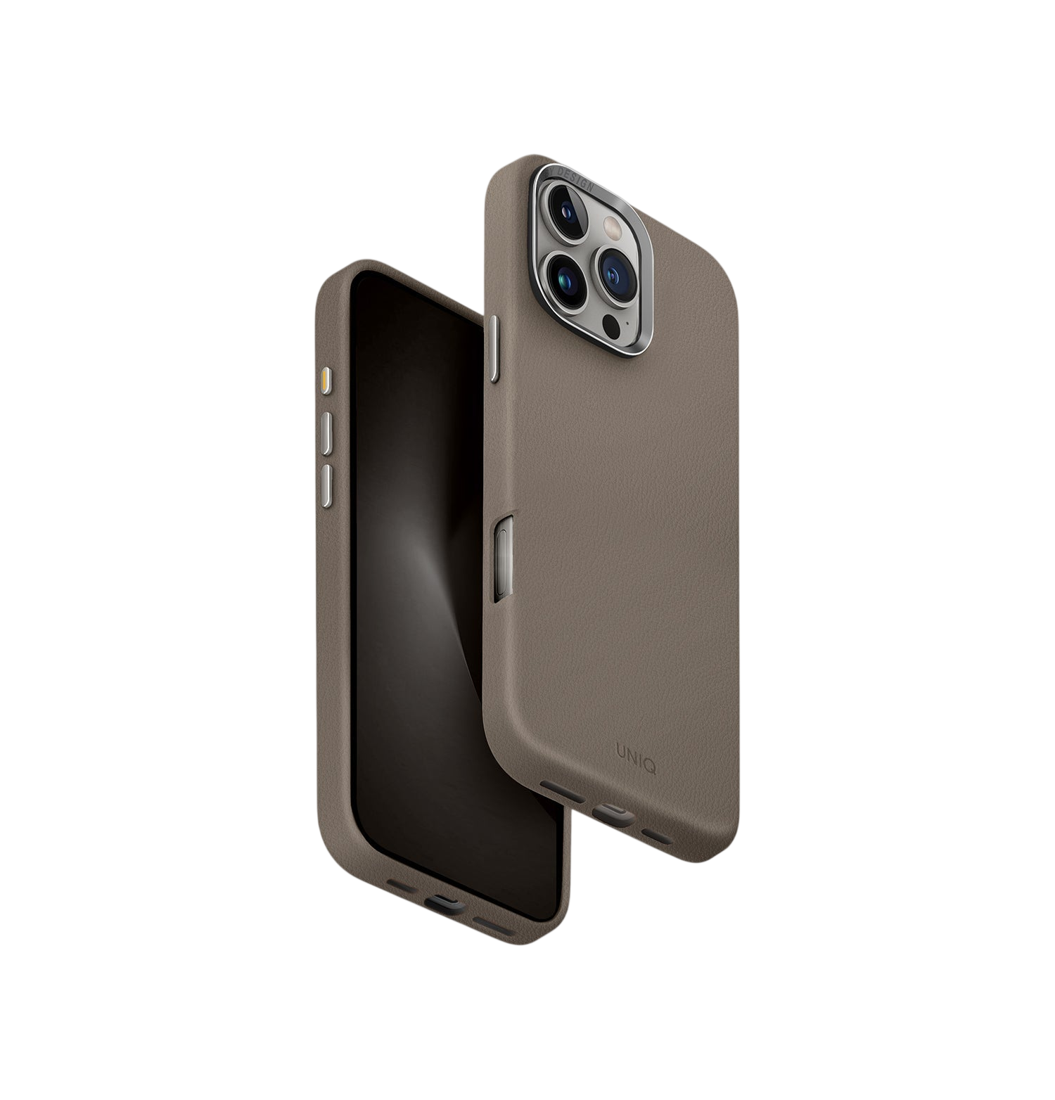 حافظة Uniq Lyden الجلدية الفاخرة لهاتف iPhone 16 Pro Max