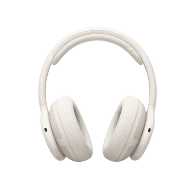 Rear view of Beats 360 headphones in Cloud showing physical button controls 