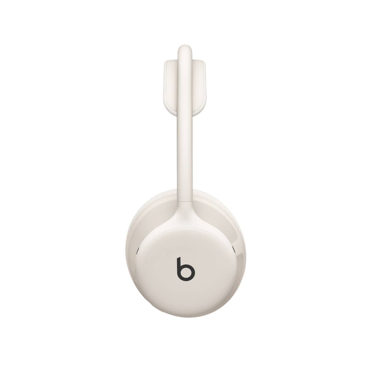 Side view of Beats 360 headphones in Cloud showing b logo 