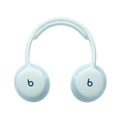 Beats 360 headphones in Sky in fold-flat position 