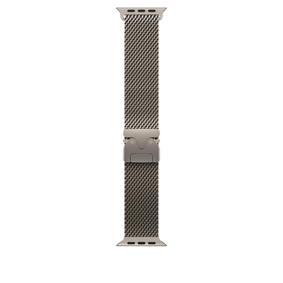 Apple Watch Ultra Titanium Milanese Loop (49mm) - Natural Titanium 