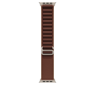Apple Watch Ultra Alpine Loop (49mm) - Burgundy (Natural Titanium) 
