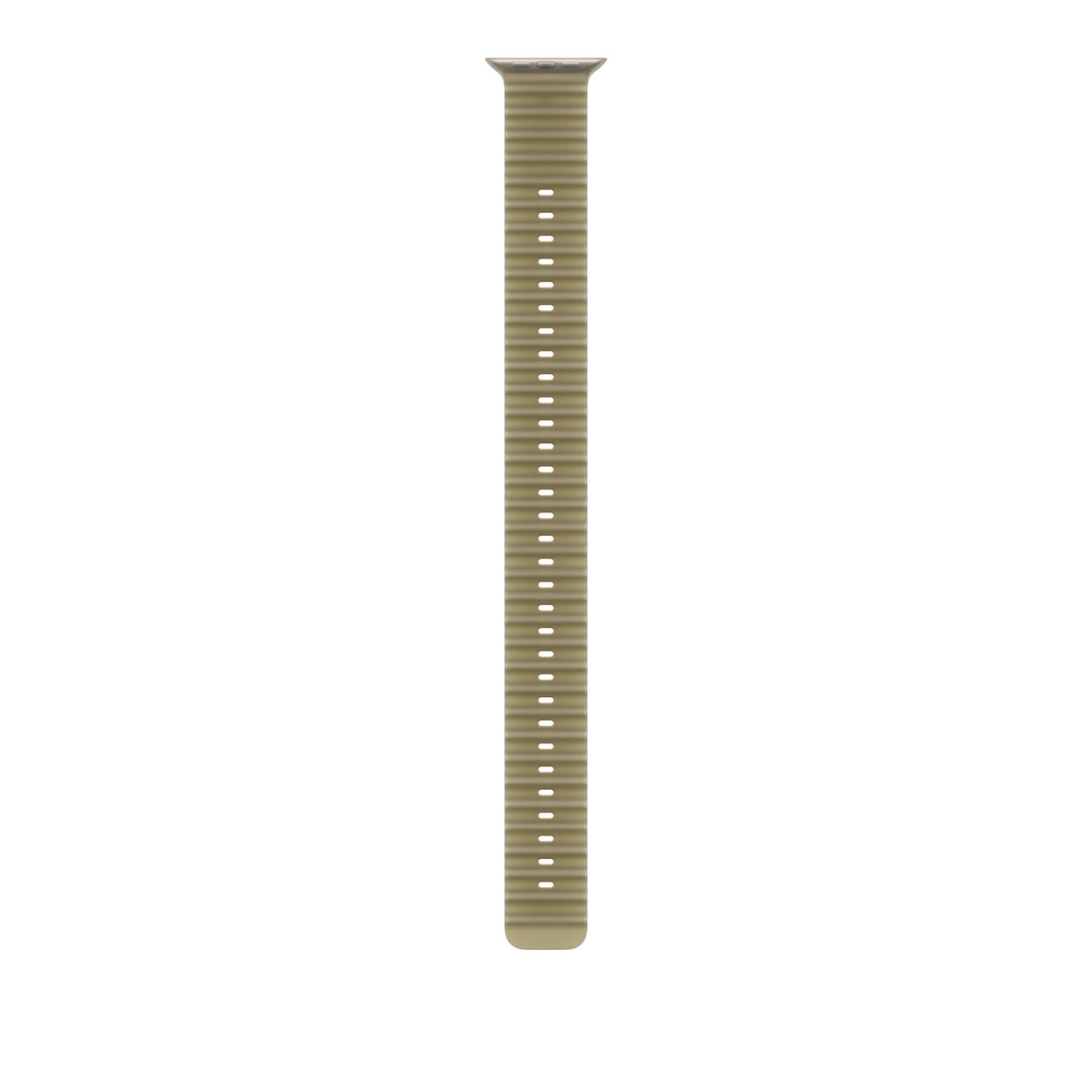 Apple Watch Ultra Ocean Band Extension (49mm) - Translucent Kelp (Natural Titanium) 