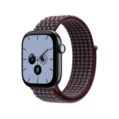 Apple Watch Sport Loop - Burgundy Plaid - alternate view 1 