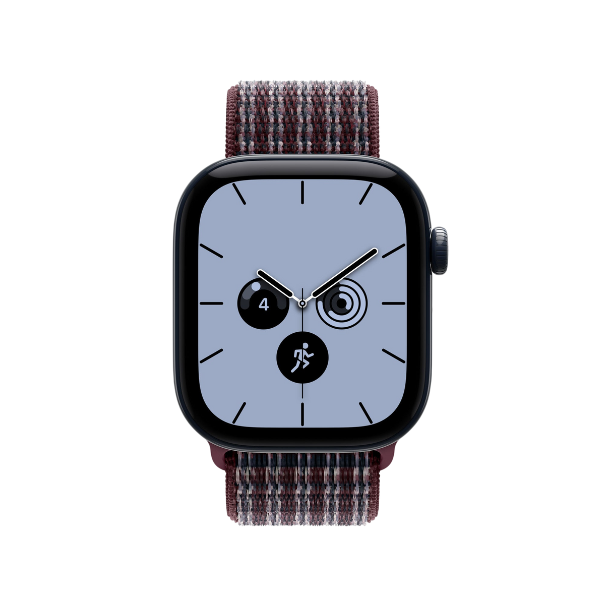 Apple Watch Sport Loop - Burgundy Plaid - alternate view 2 