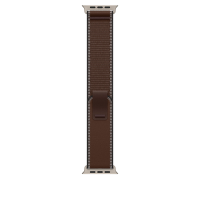Apple Watch Ultra Trail Loop (49mm) - Dark Umber (Natural Titanium) 