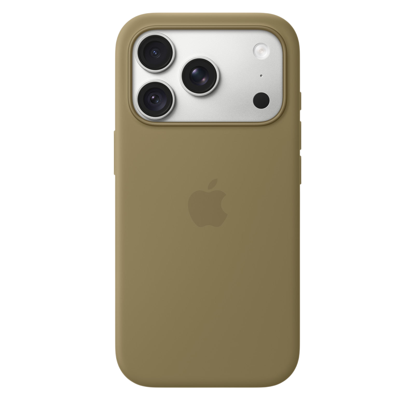 Apple iPhone 18 Pro Silicone Case with MagSafe in Olive 