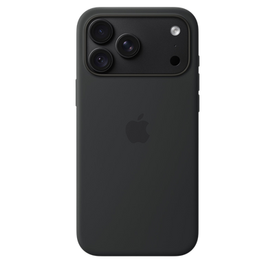 Apple iPhone 18 Pro Max Silicone Case with MagSafe in Black 