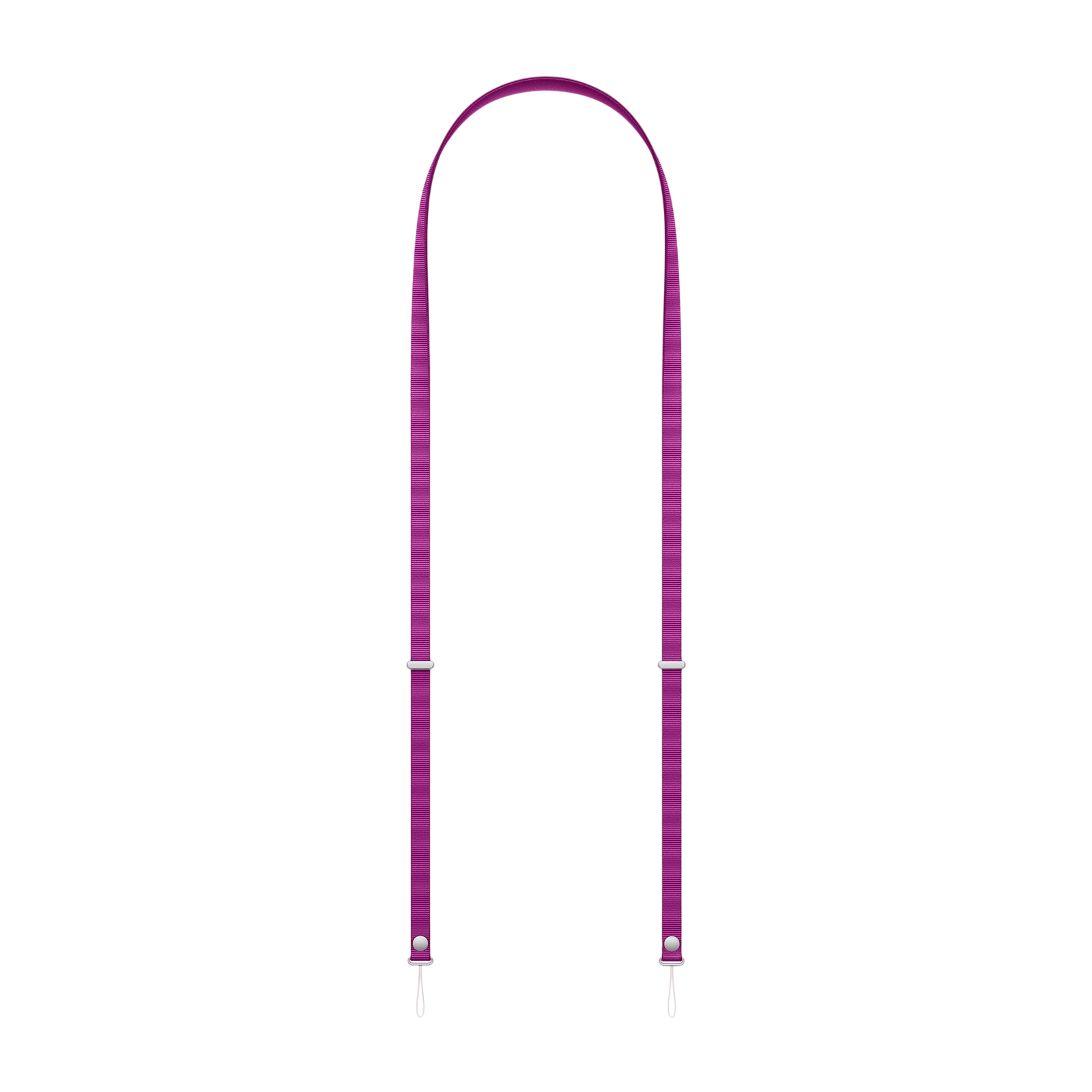 Apple Crossbody Strap in Magenta 