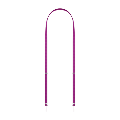 Apple Crossbody Strap in Magenta 