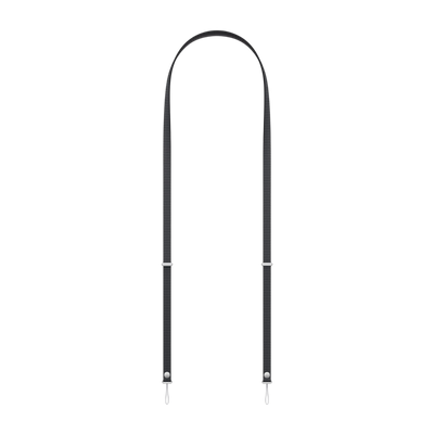 Apple Crossbody Strap in Black 