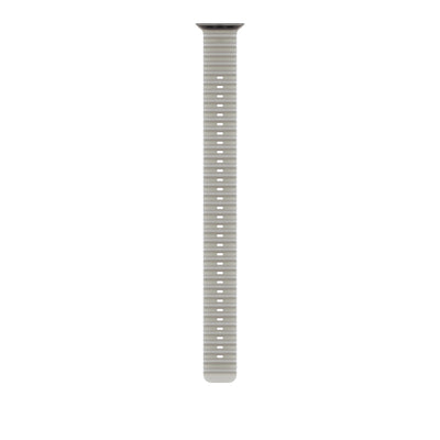Apple Watch Ultra Ocean Band Extension (49mm) - Translucent Grey (Black Titanium) 
