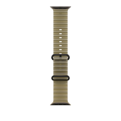 Apple Watch Ultra Ocean Band (49mm) - Translucent Kelp (Black Titanium) 