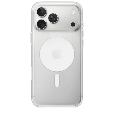 Apple iPhone 18 Pro Max Clear Case with MagSafe, side view