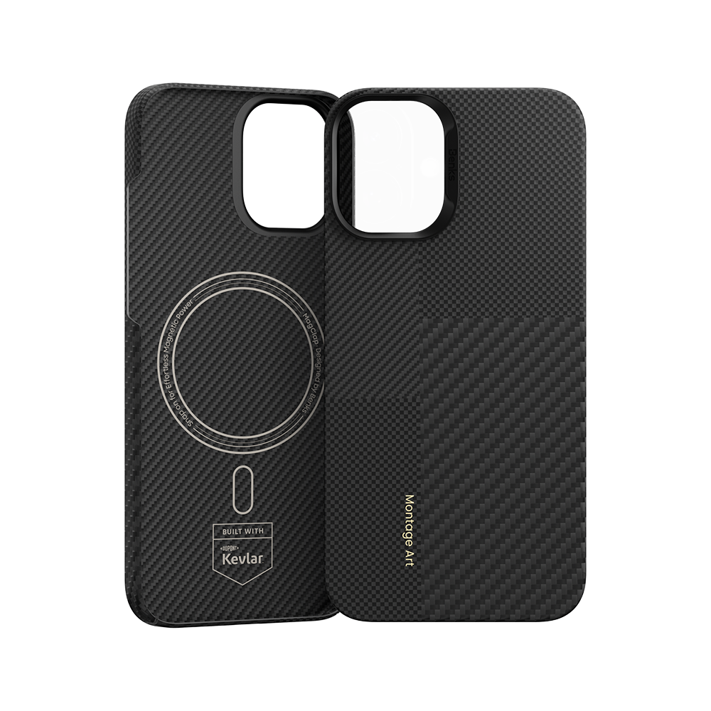 Benks Montage ArmorAir Case built with Kevlar® for iPhone 16