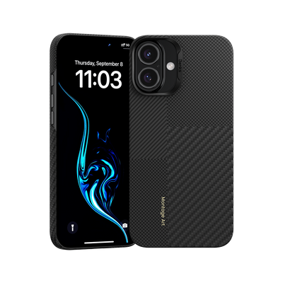 Benks Montage ArmorAir Case built with Kevlar® for iPhone 16 Plus