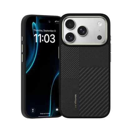 Benks Montage ArmorPro Case built with Kevlar® for iPhone 17 Pro Max / 17 Pro / Air