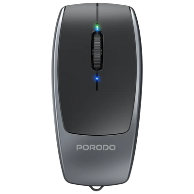 Porodo 1600DPI Wireless Mouse with Card Reader