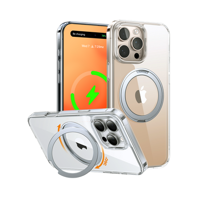 TOORAS Ostand Pro 360° Rotate Stand MagSafe Case for iPhone 16 Pro