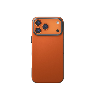 جراب Uniq Lyden DS بلونين من الجلد الصناعي الفاخر لهاتف iPhone 17 Pro Max