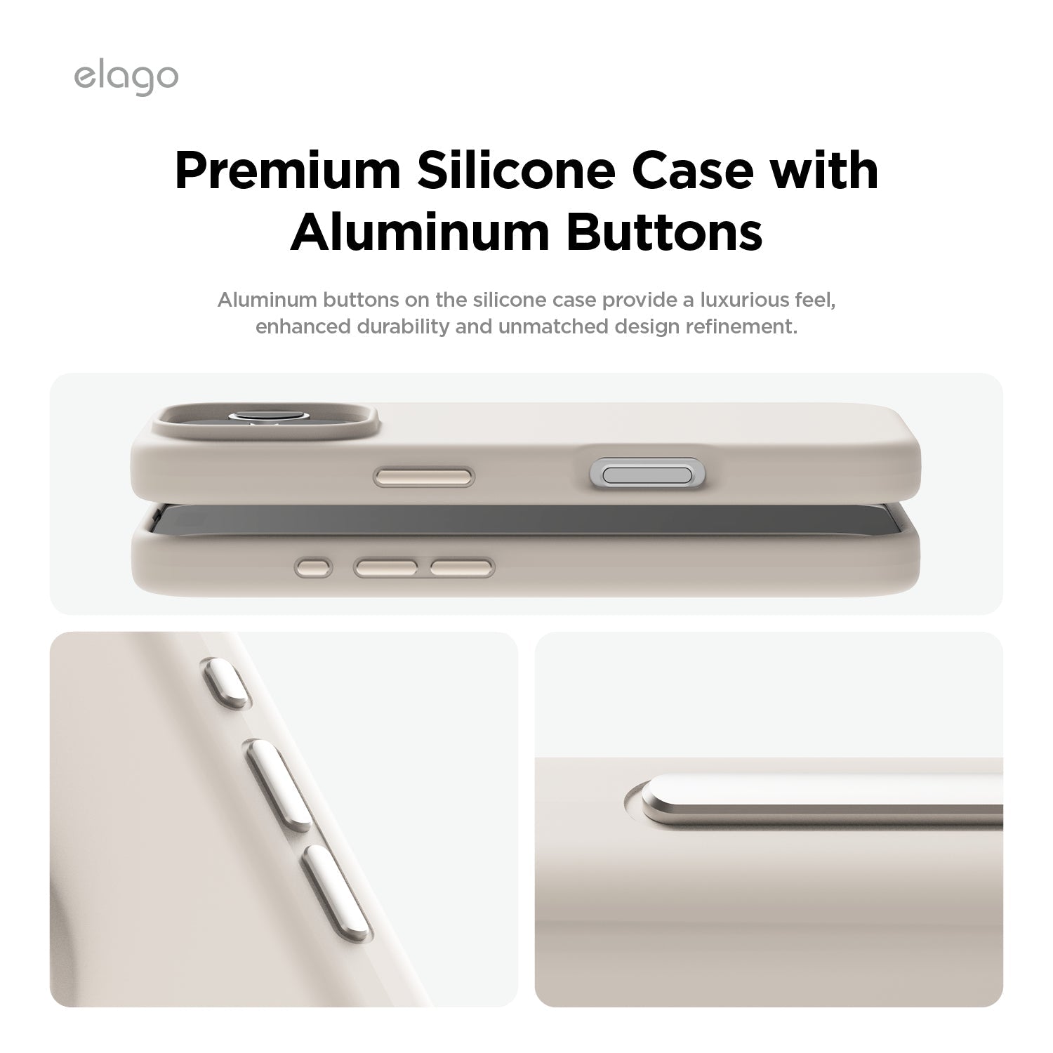 elago MagSafe Silicone Case for iPhone 16 Pro